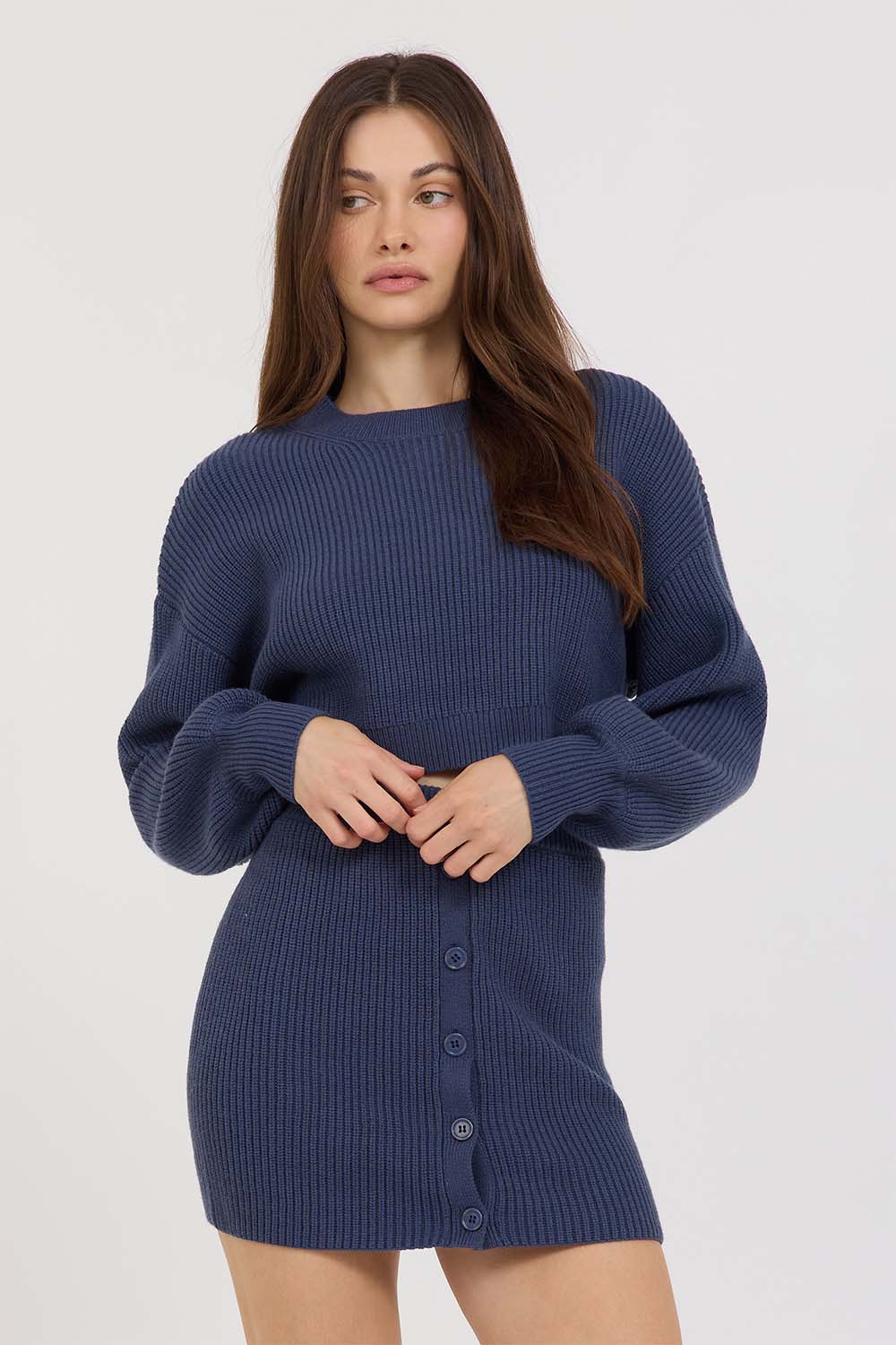 Stitches & Stripes - Trudie Pullover - Dusk