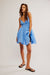 Free People - Delia Slip - Blue Vista