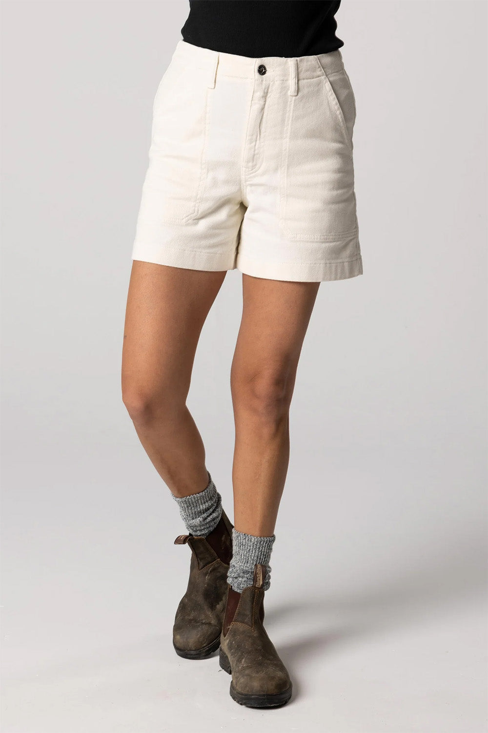 Finisterre - Yarrel Short - Ecru - Front