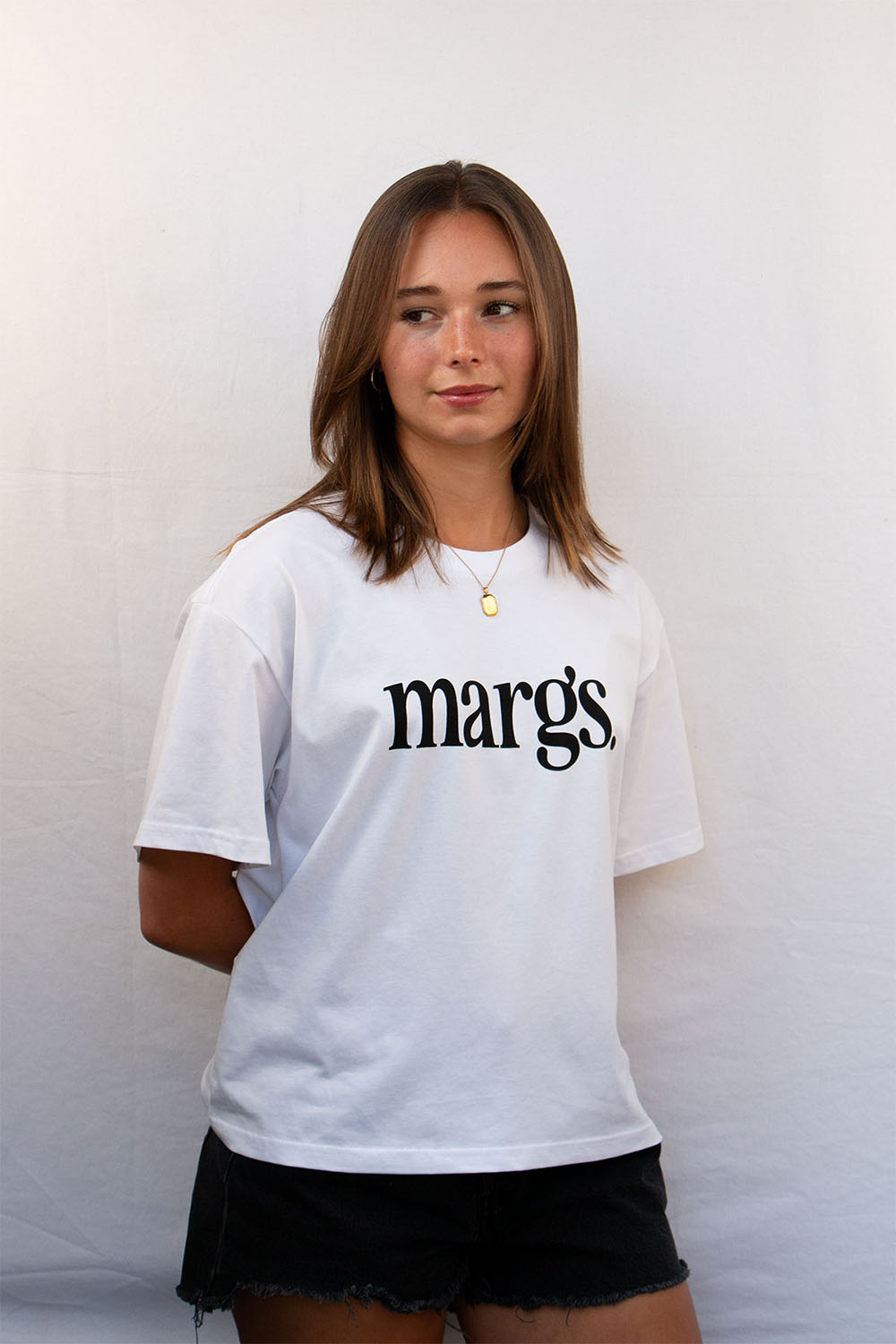 Pearl of the West - Margs Tee - White