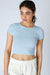 niki biki ribbed baby tee breezy blue