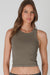 niki biki vintage wide ribbed tank top vintage smoky olive