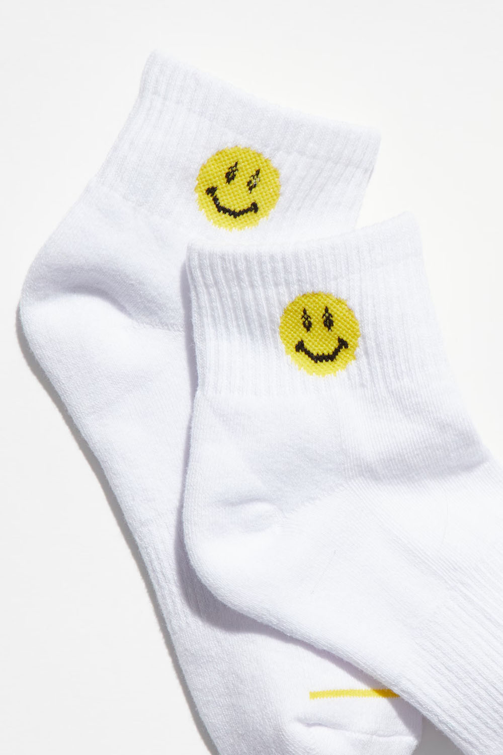 Free People - Movement Smiling Buti Ankle Socks - White - Detail