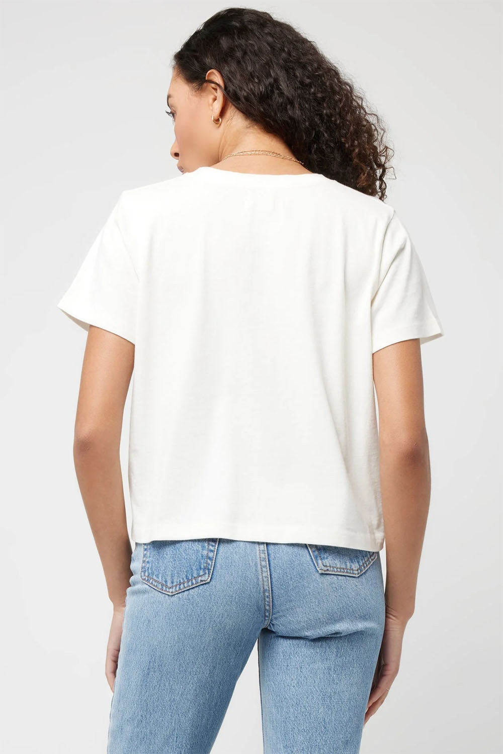 L*Space - All Day Top - Cream - Back