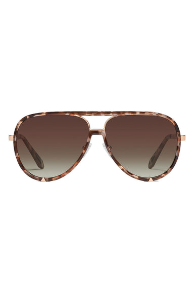 Quay - High Profile Polar - Brown Tort/Brown - Front