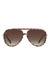 Quay - High Profile Polar - Brown Tort/Brown - Front