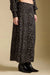 Saltwater Luxe Nolla Midi Skirt in Midnight — Side detail view