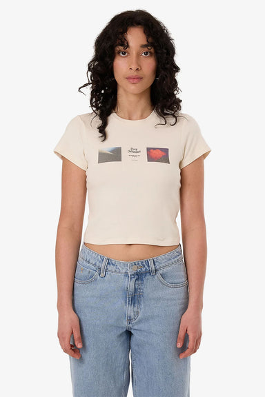 Thrills - Pure Delusion Mini Tee - Heritage White - Front