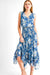 Reset by Jane - Ariel Midi Dress - Navy Floral - Front