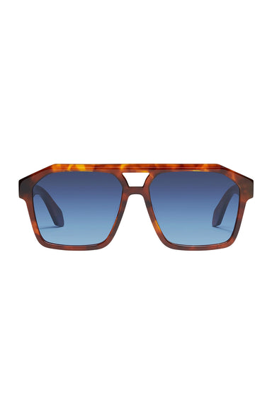 Quay - SOUNDCHECK - Brown Tort/Navy Blue Gradient  - Front
