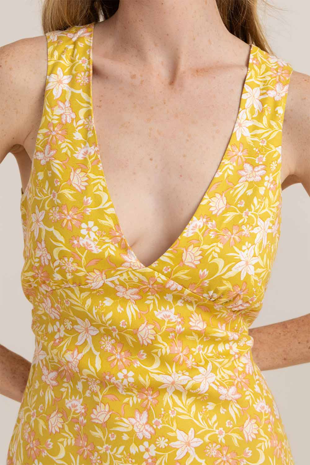 Roark - Moonlight Dress - Olive - Front Detail