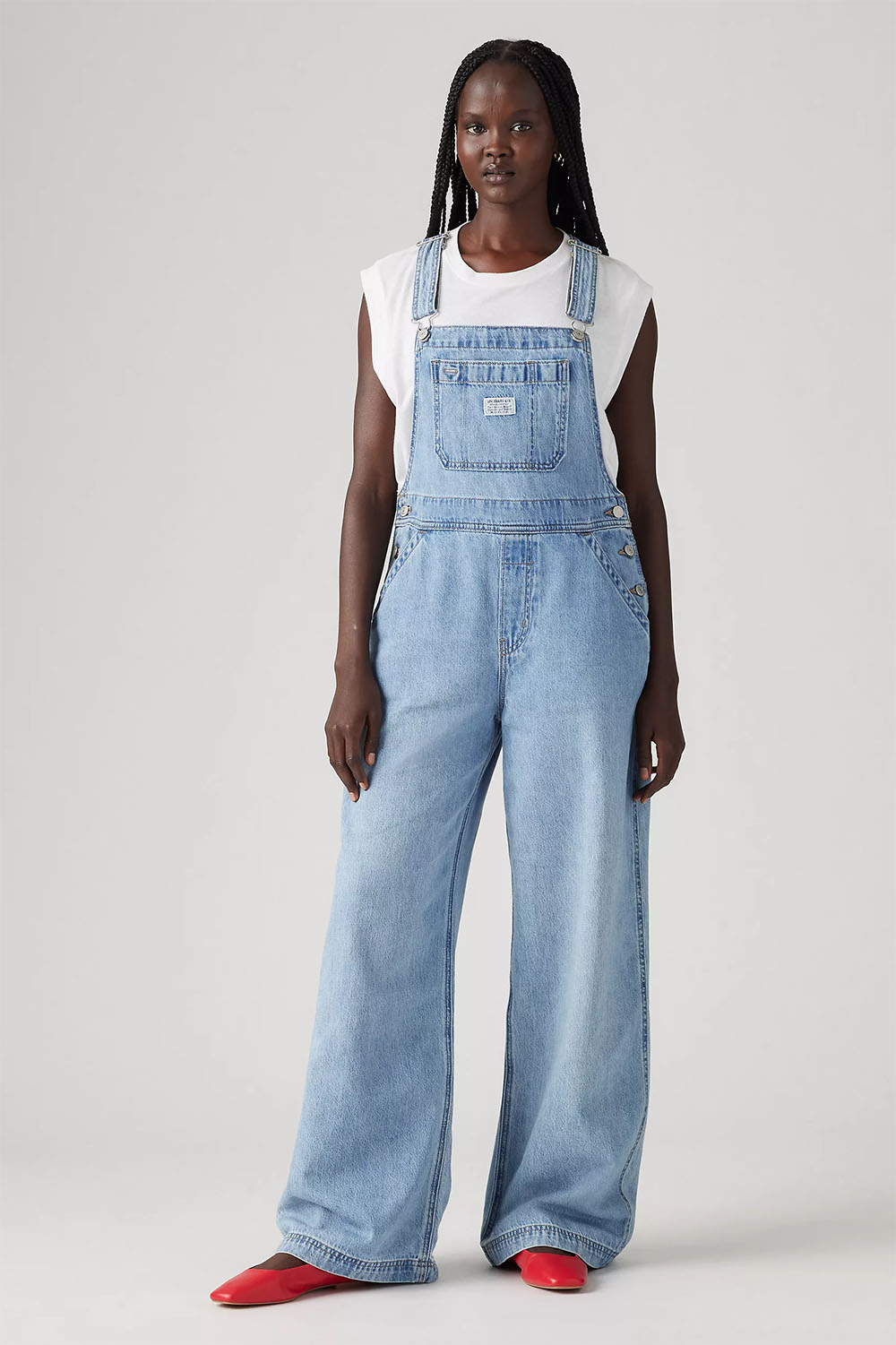 Levis - XL Overalls - Invested Indigo
