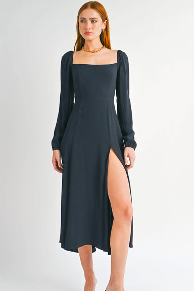 Reset by Jane - Kendall Dress - Black - Front
