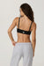 Vuori - Elevation Square Neck Bra - Black Heather - Back