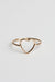 Able - Valentines Heart Ring - Gold