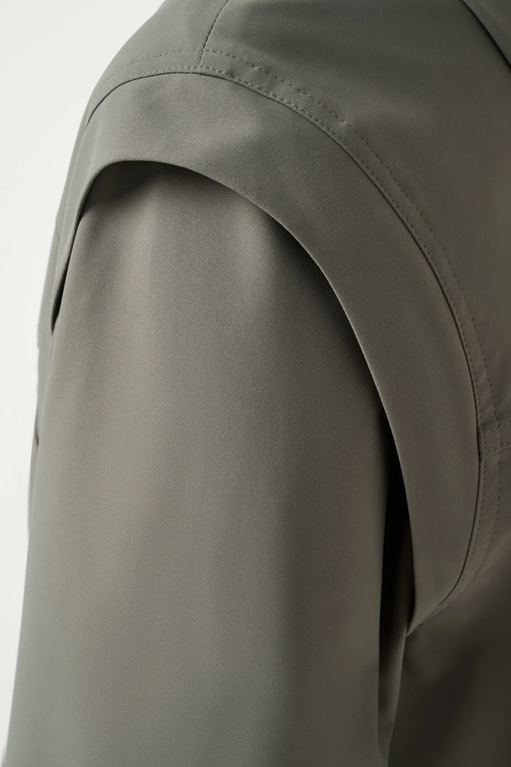 Travis Mathew - Wanderwoven Boundless Jacket - Olive Smoke - Detail