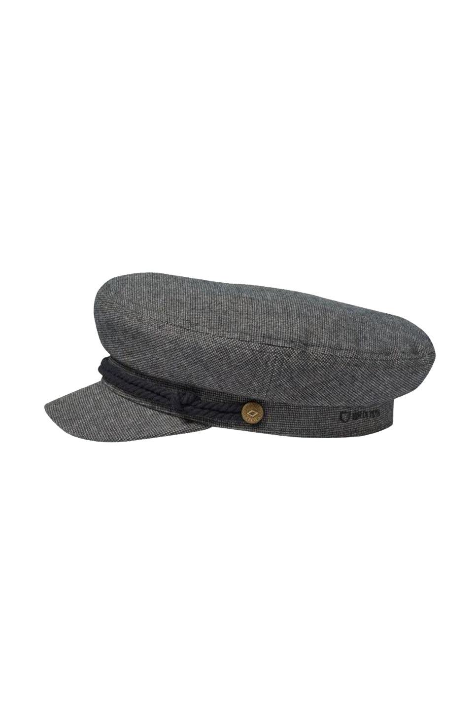 Brixton - Fiddler Cap - Mixed Tweed - Side