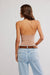 Free People - So Sleek Cami - Tawny Birch - Back