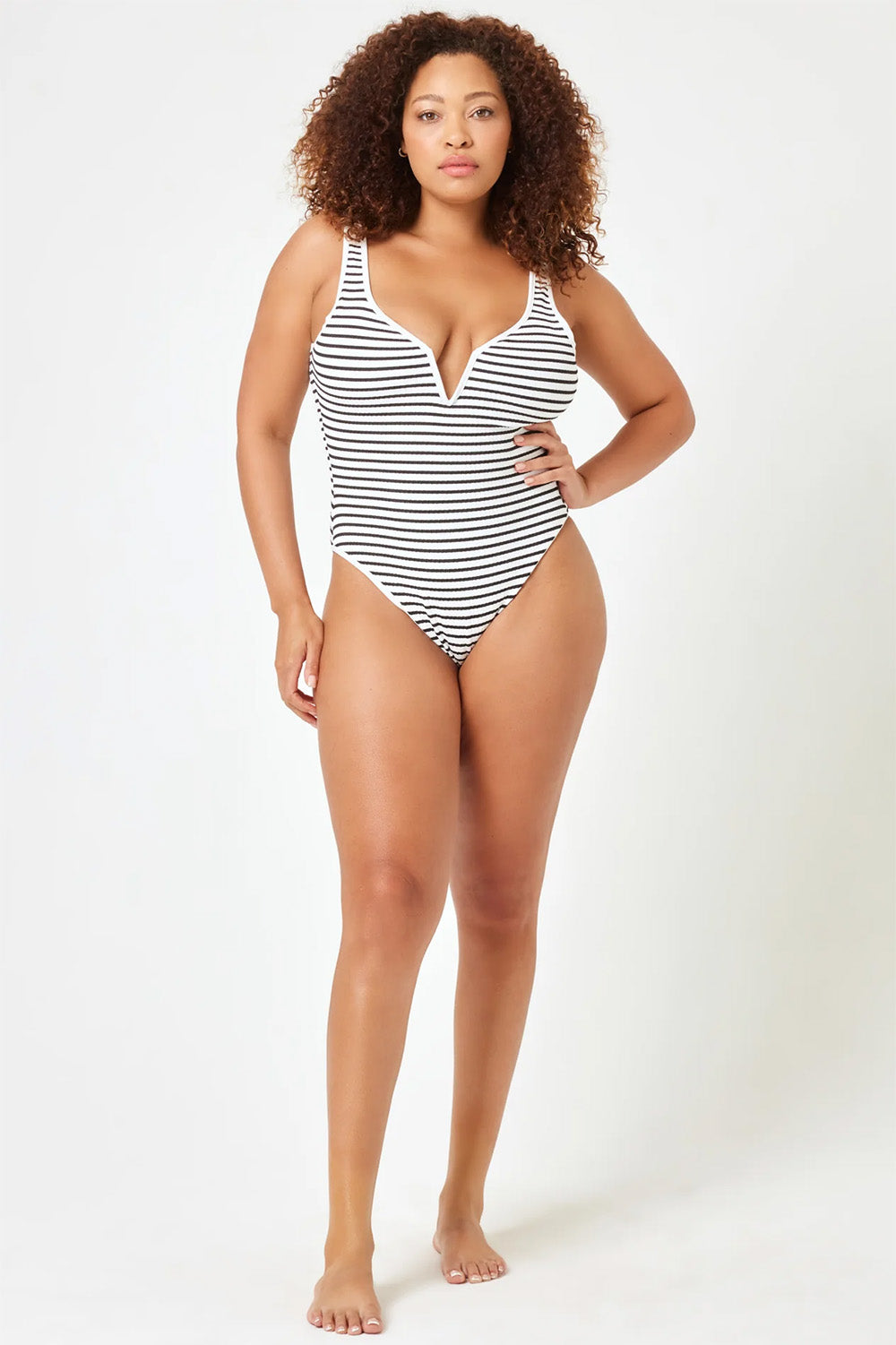 L*Space - Coco One Piece - Sail Along Stripe