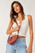 Free People - Coffee Date Mini Crossbody - Terracotta - Model