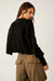 Free People - Easy Street Crop Pullover - Black - Back