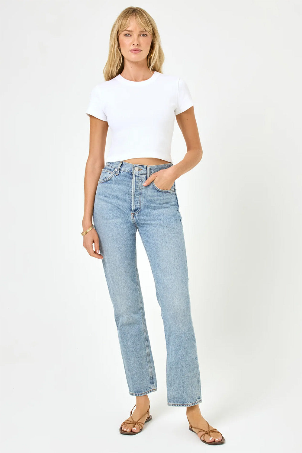 L*Space - Julia Top - White - Front