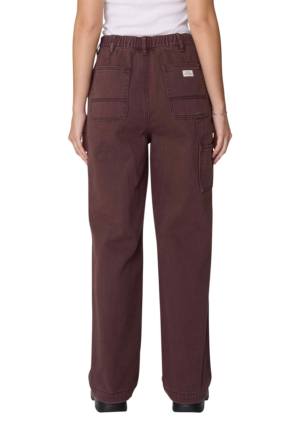 Obey - Fritz Carpenter Denim - Chocolate Faded Wash - Back