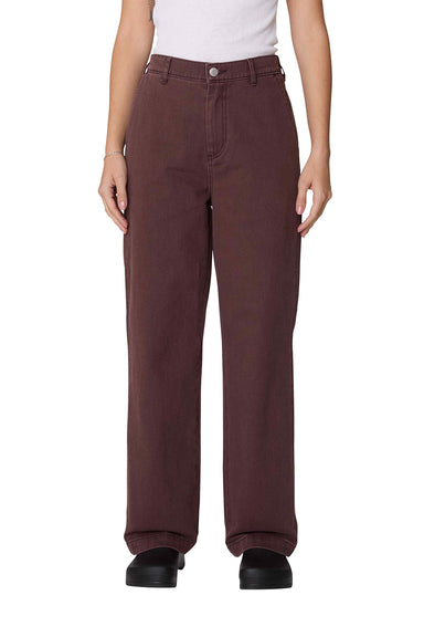 Obey - Fritz Carpenter Denim - Chocolate Faded Wash - Front