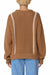 Obey - Mend Stitch Crew Sweater - Caramel - Back