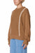 Obey - Mend Stitch Crew Sweater - Caramel - Side