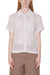 obey milly open knit sweater marshmallow multi front
