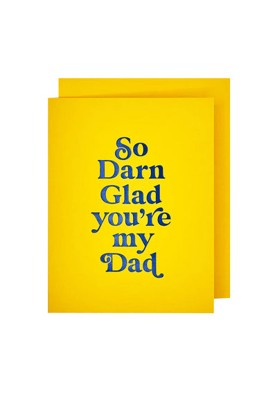 The Social Type - Glad Dad Card