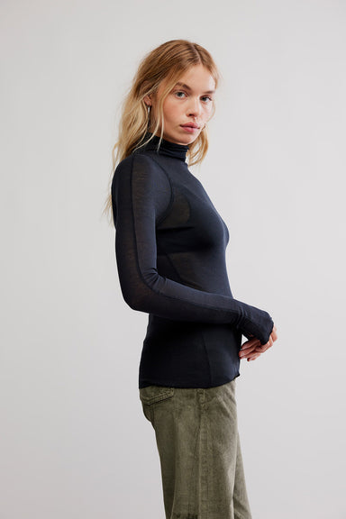 Free People - Close to Home Layering - Black - Side