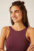 Free People - Clean Lines Cami - Precious Wine - Detail