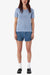 Obey - Briana Open Knit Shirt - Hydrangea