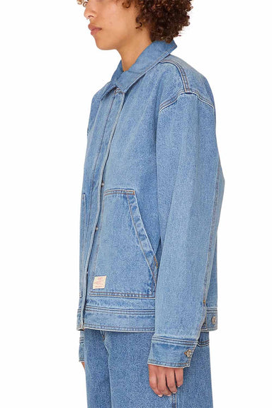 Obey - Sybil Jacket - Light Indigo - Side