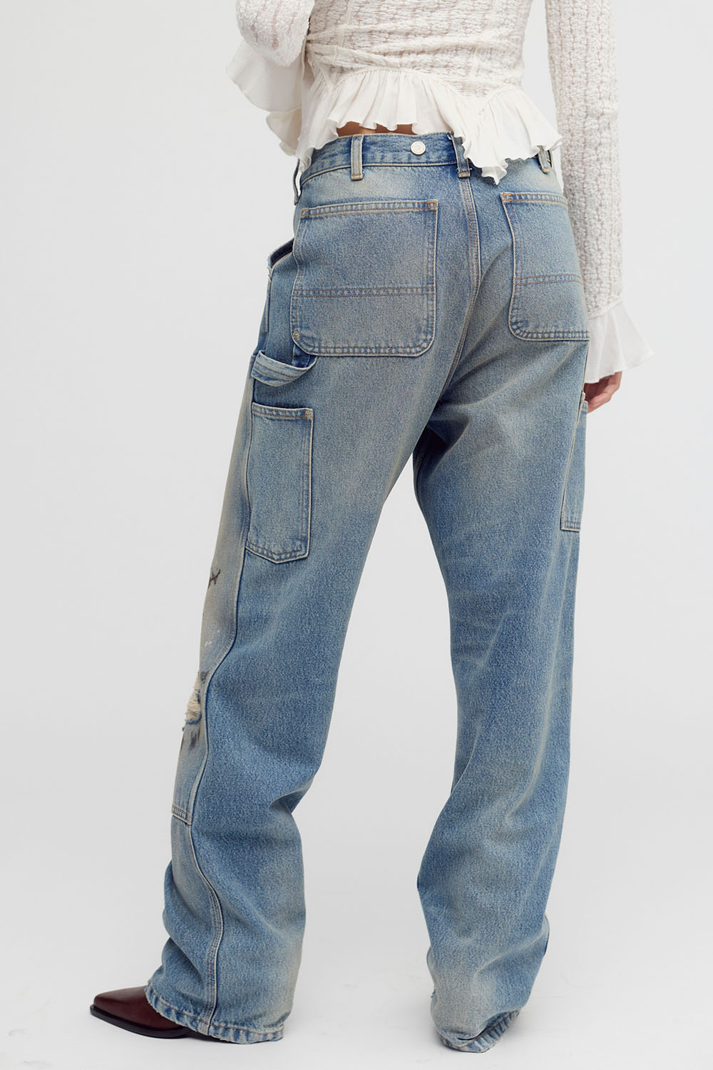 Free People - Emily Carpenter Jean - Ubi - Back