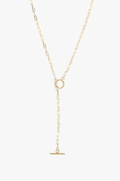 Marrin Costello - Supreme Lariat Necklace - Gold