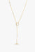 Marrin Costello - Supreme Lariat Necklace - Gold