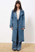 FRNCH - Carmelina Trench - Bleu Jean - Front