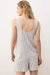 Marine Layer - Sydney Romper - Cream/Navy Stripe - Back