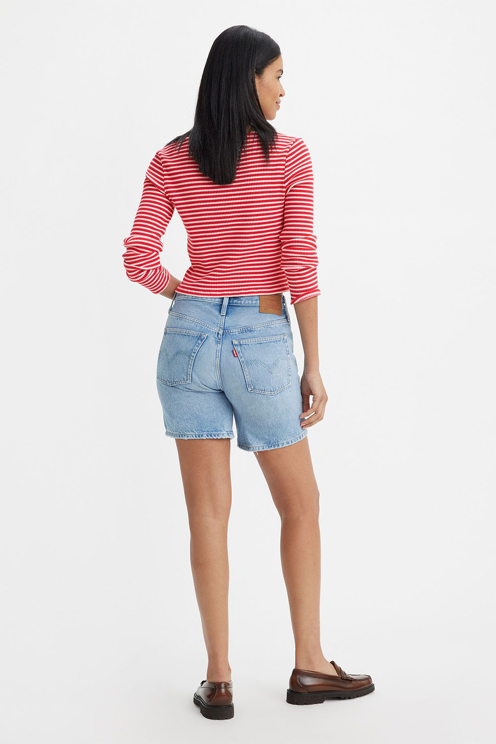 Levis - 501 Mid Thigh - Ojai Luxor Last Short - Back