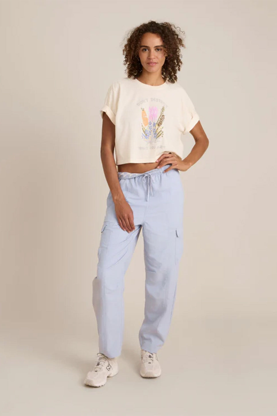Roark - Nature Cropped Boxy - Eggshell