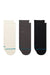 Stance - Dainty Quarter 3 Pack - Multi - Flatlay Front
