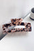 Pearl of the West - Geo 10.5cm Hair Claw - Grey Tortoiseshell