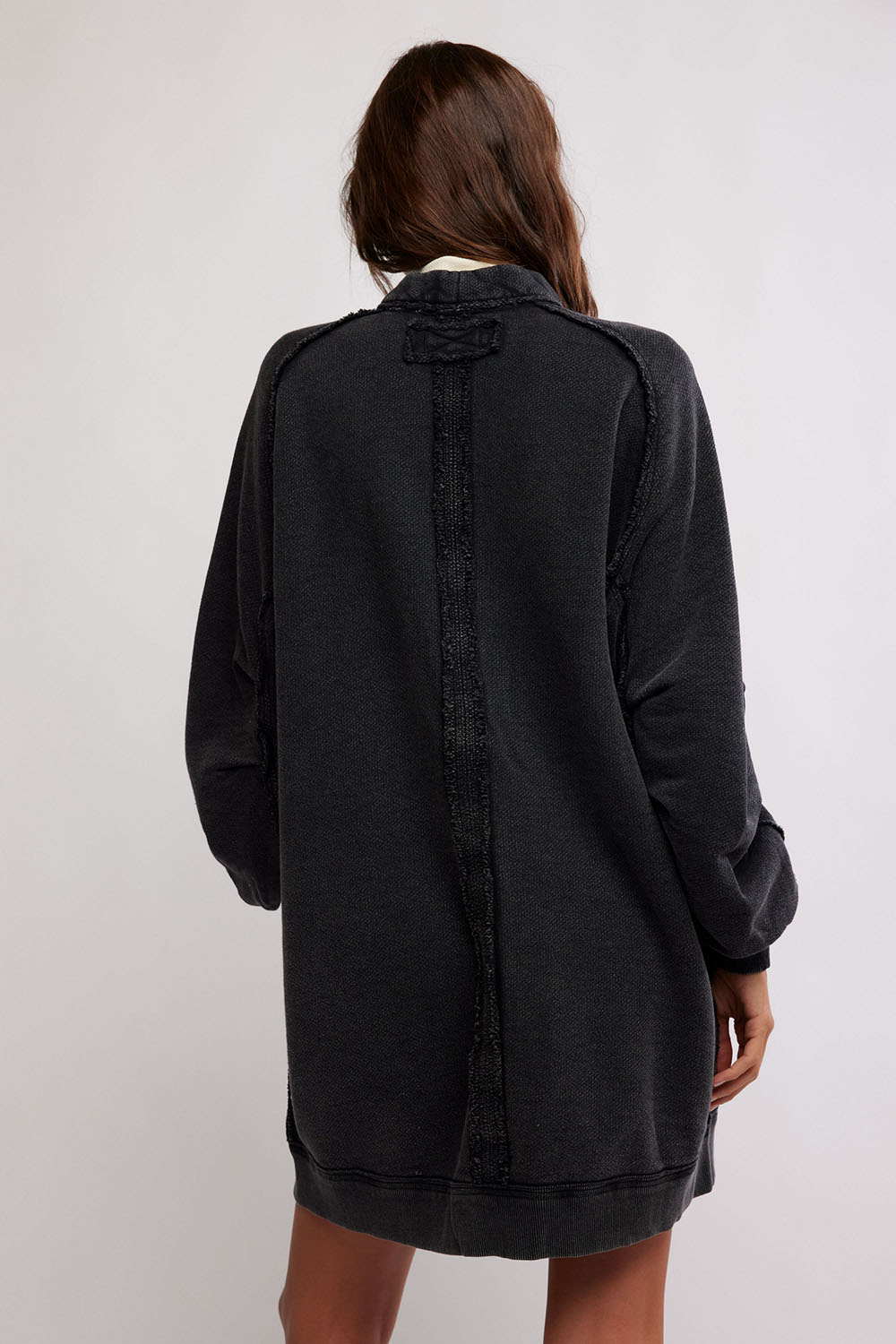 Free People - Fresh Start Cardi - Black - Back