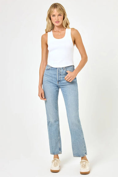 L*Space - Ash Tank - White - Front