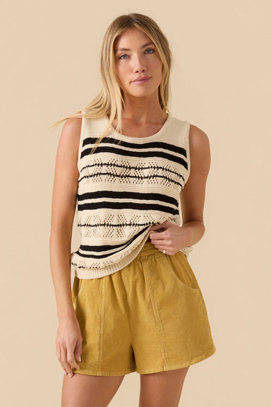 outerknown-currents-knit-tank-pitch-black-stripe-front