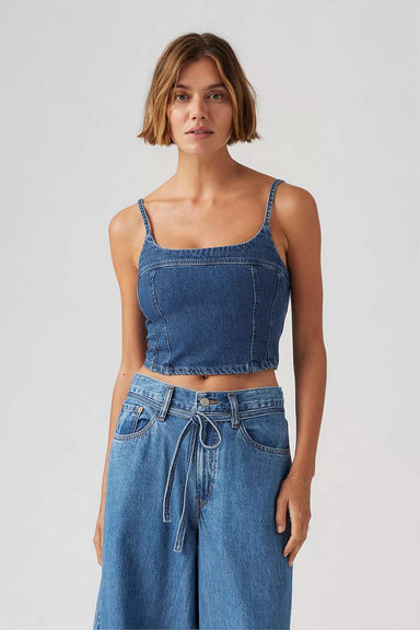 Levis - Jadine Denim Cami Tank - Proud Moment - Front