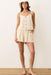 Marine Layer - Allison Hemp Short - Natural Stripe